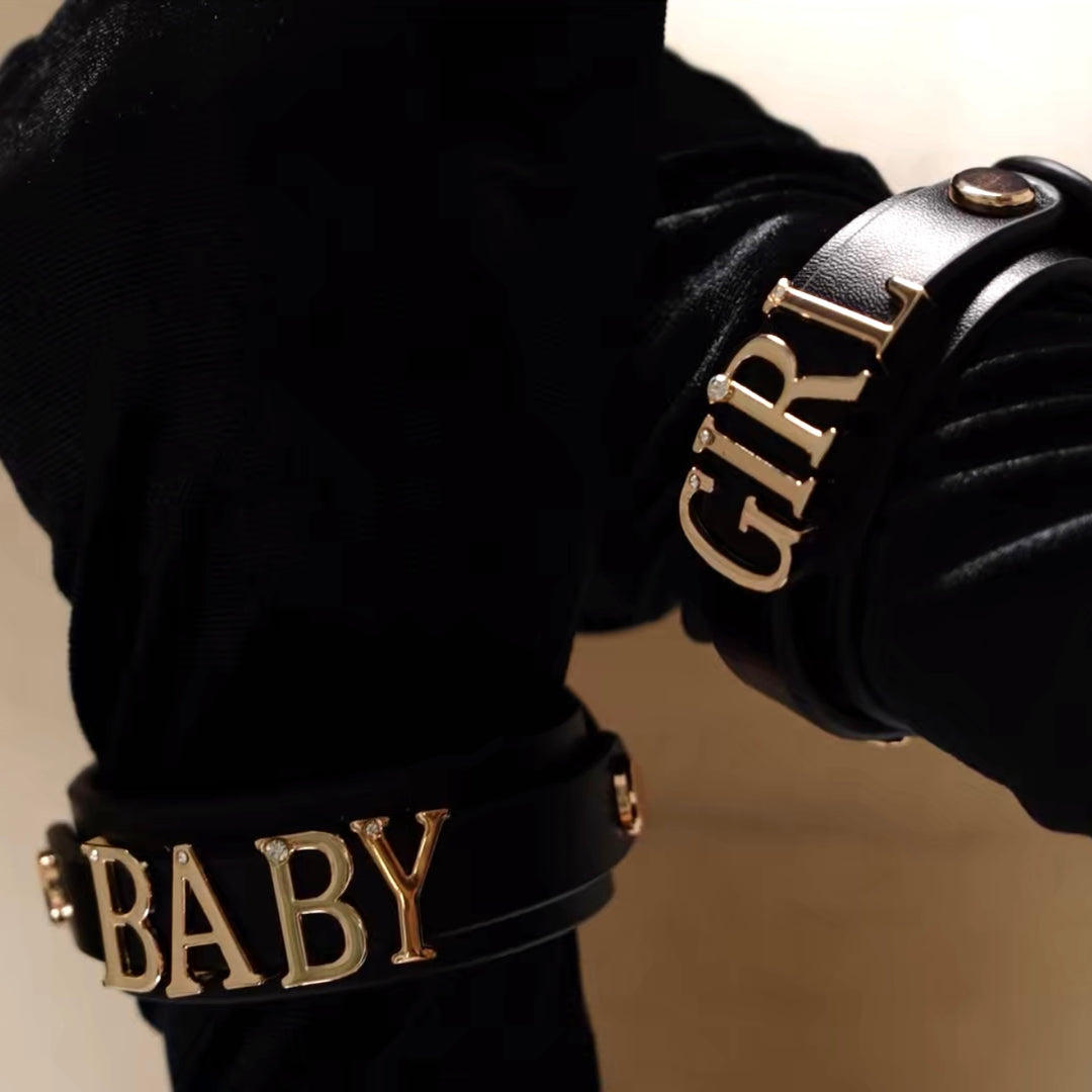 Personalized Wrist Cuffs