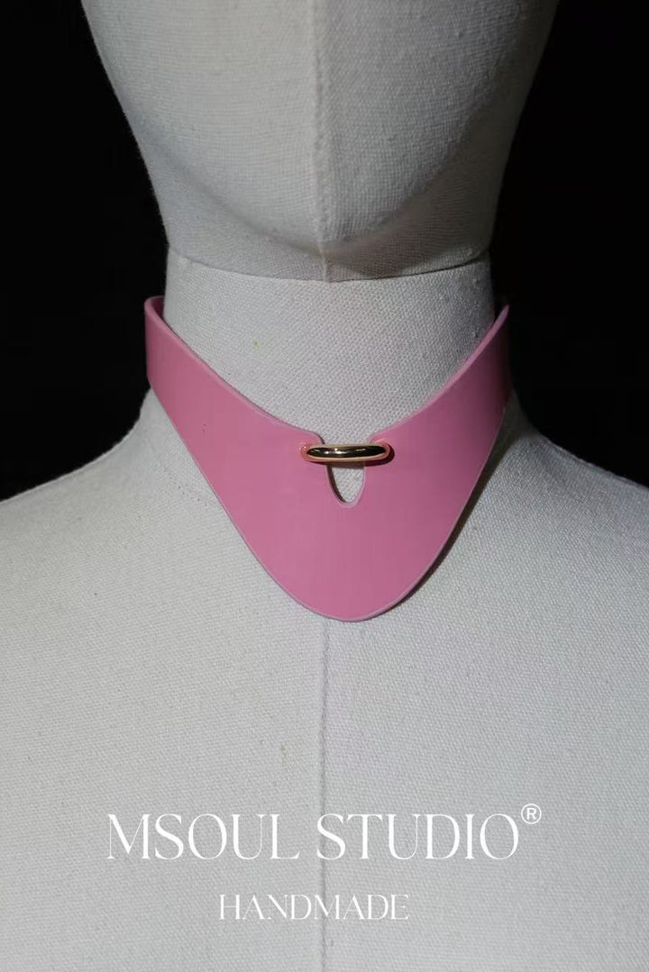 Pink Glossy Bondage Kit 5 in 1
