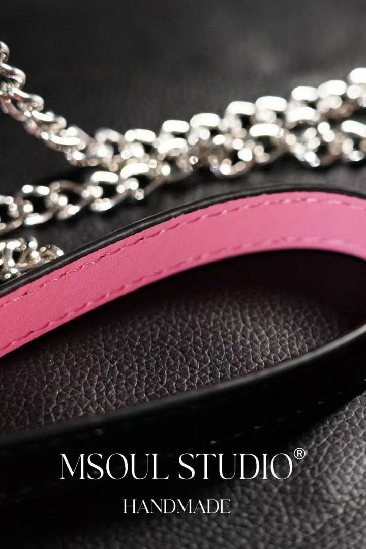 Black Pink Label Collar