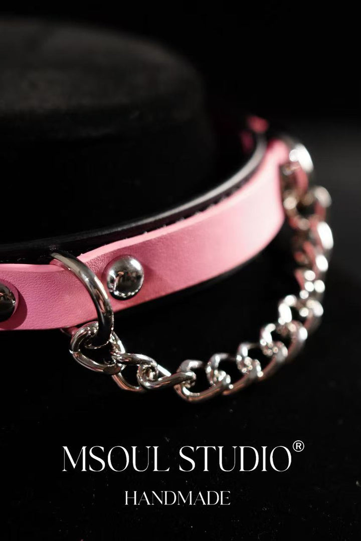 Black Pink Label Collar