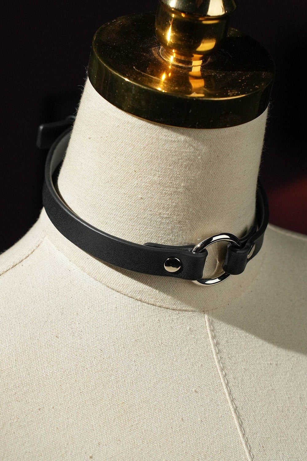 Minimalist Choker With O Ring