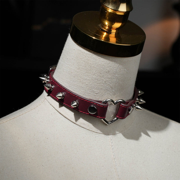 Punk Fashion Spike Choker
