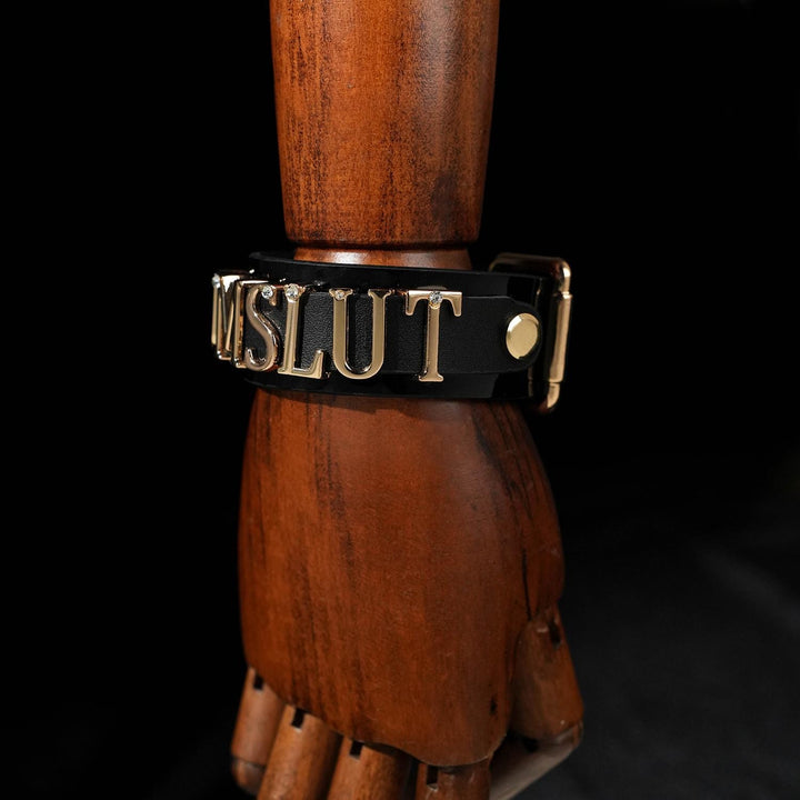 The Gold Letter Cuff