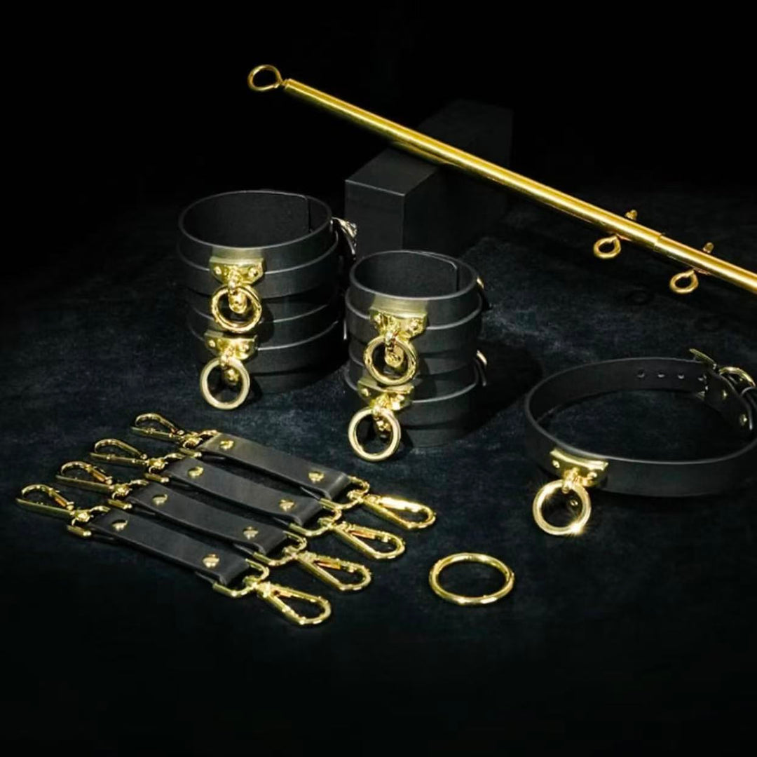 Gold Bondage Restraint Kit