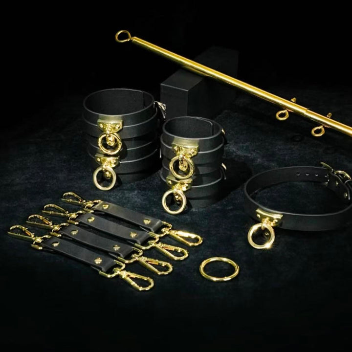 Gold Bondage Restraint Kit