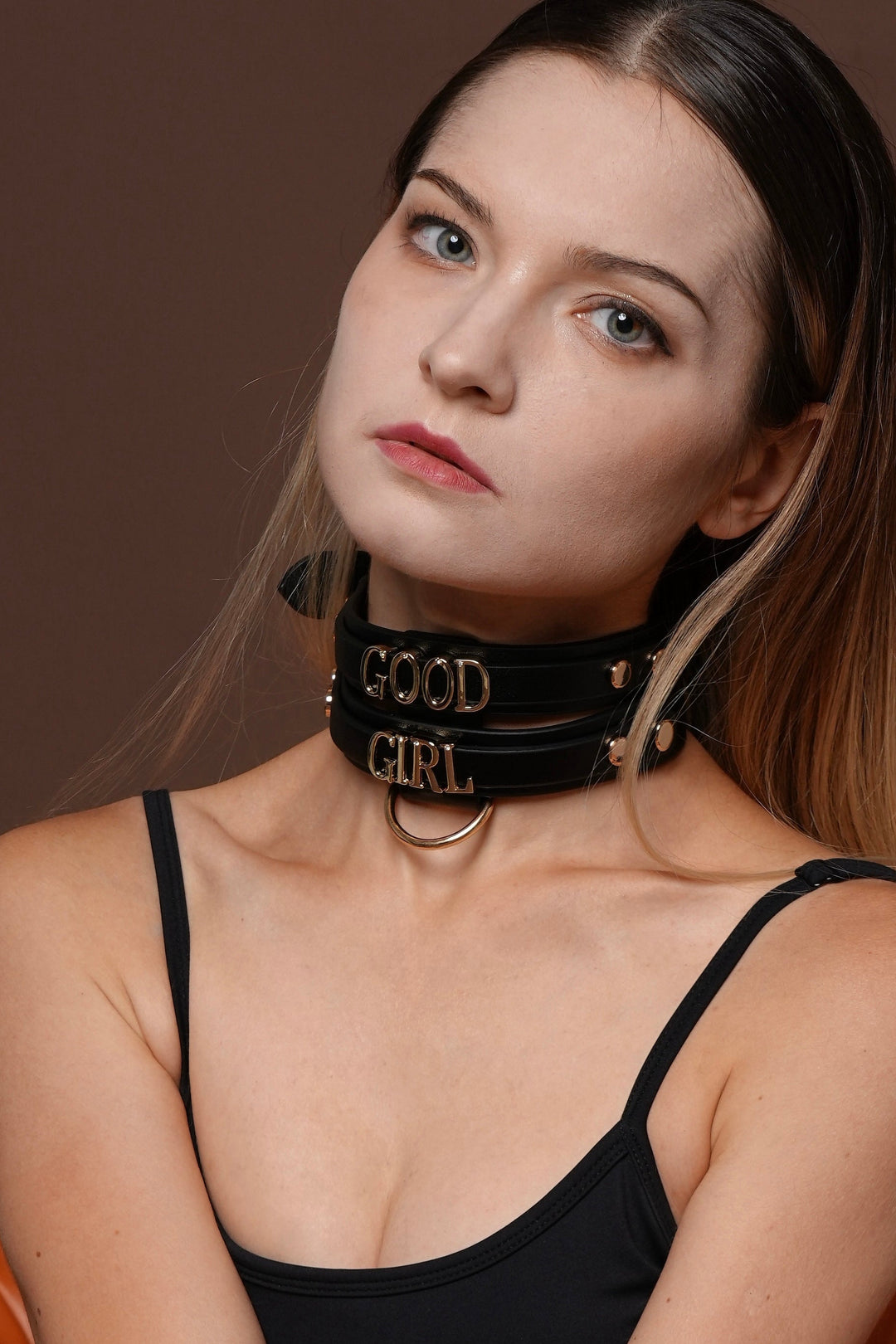 Double Leather Choker