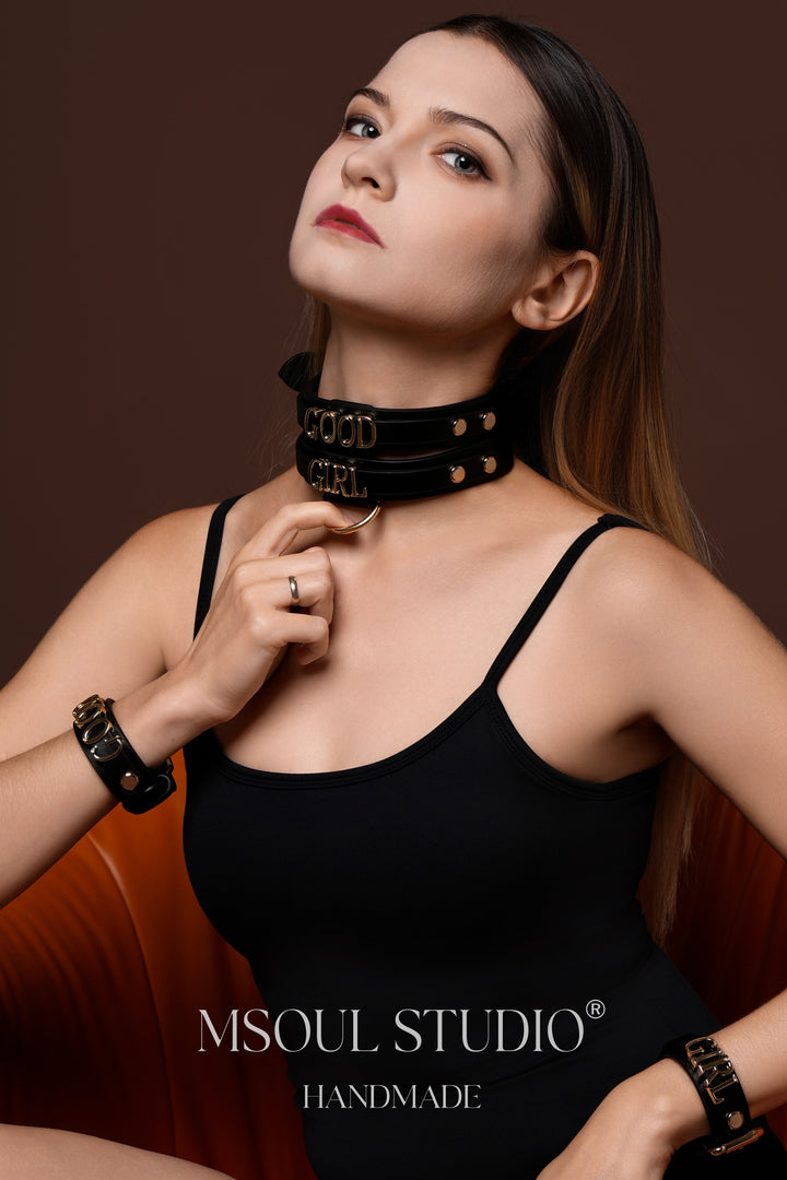Double Leather Choker