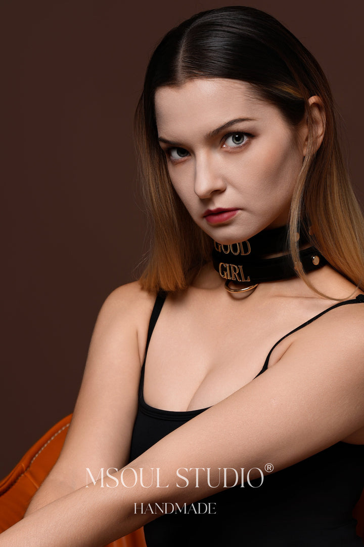 Double Leather Choker