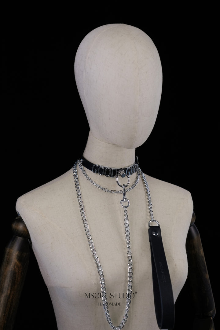 Letter Chain Choker Set