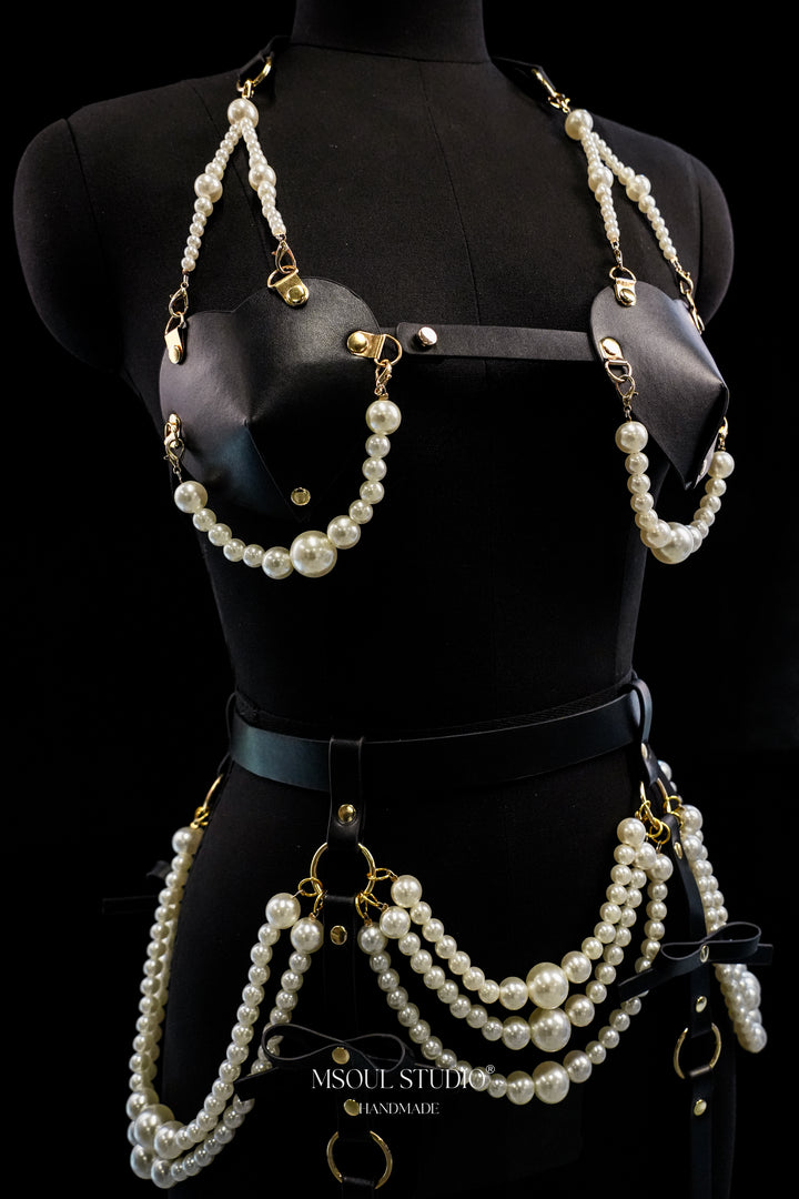 Pearl Empress Harness Top