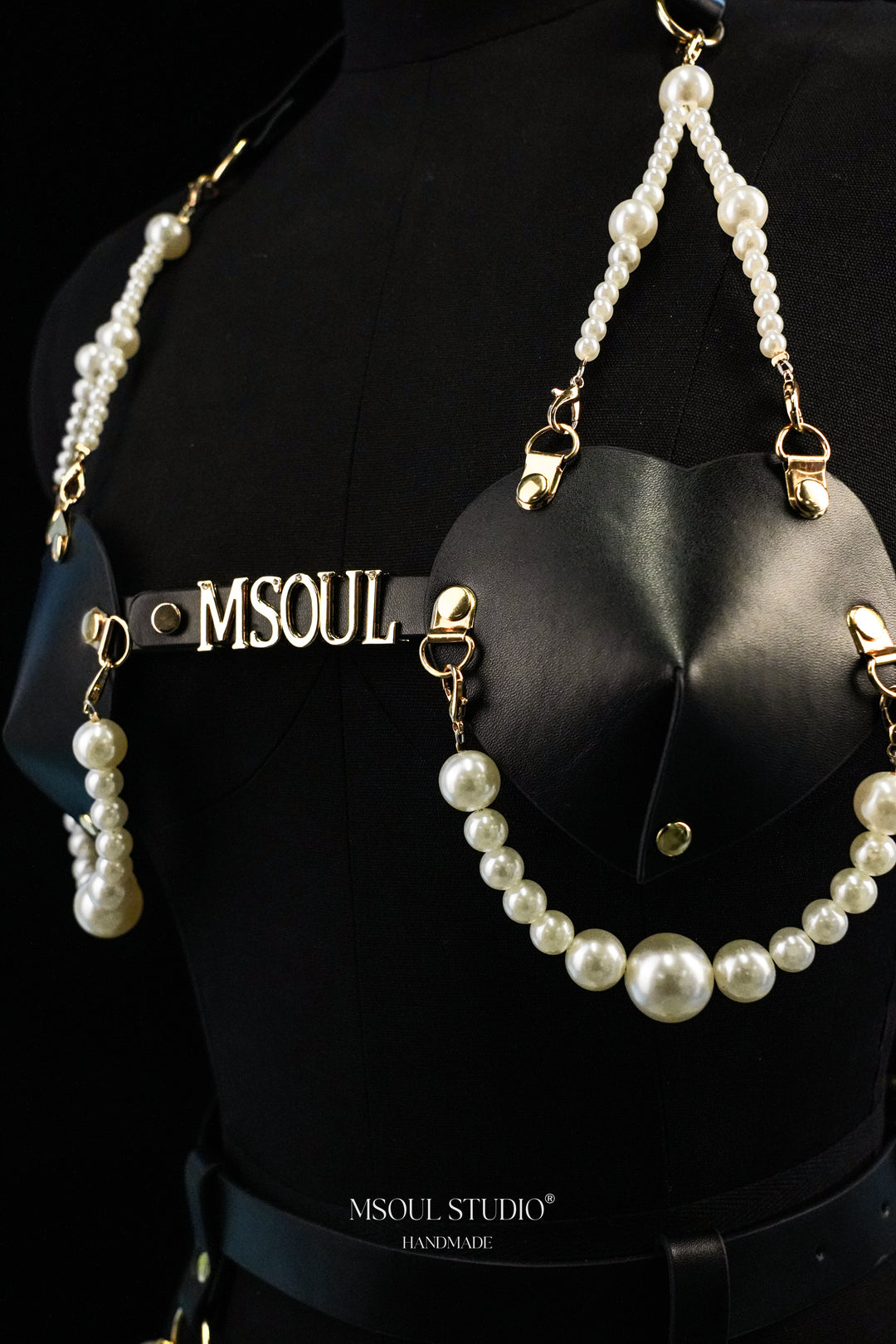 Pearl Empress Harness Top
