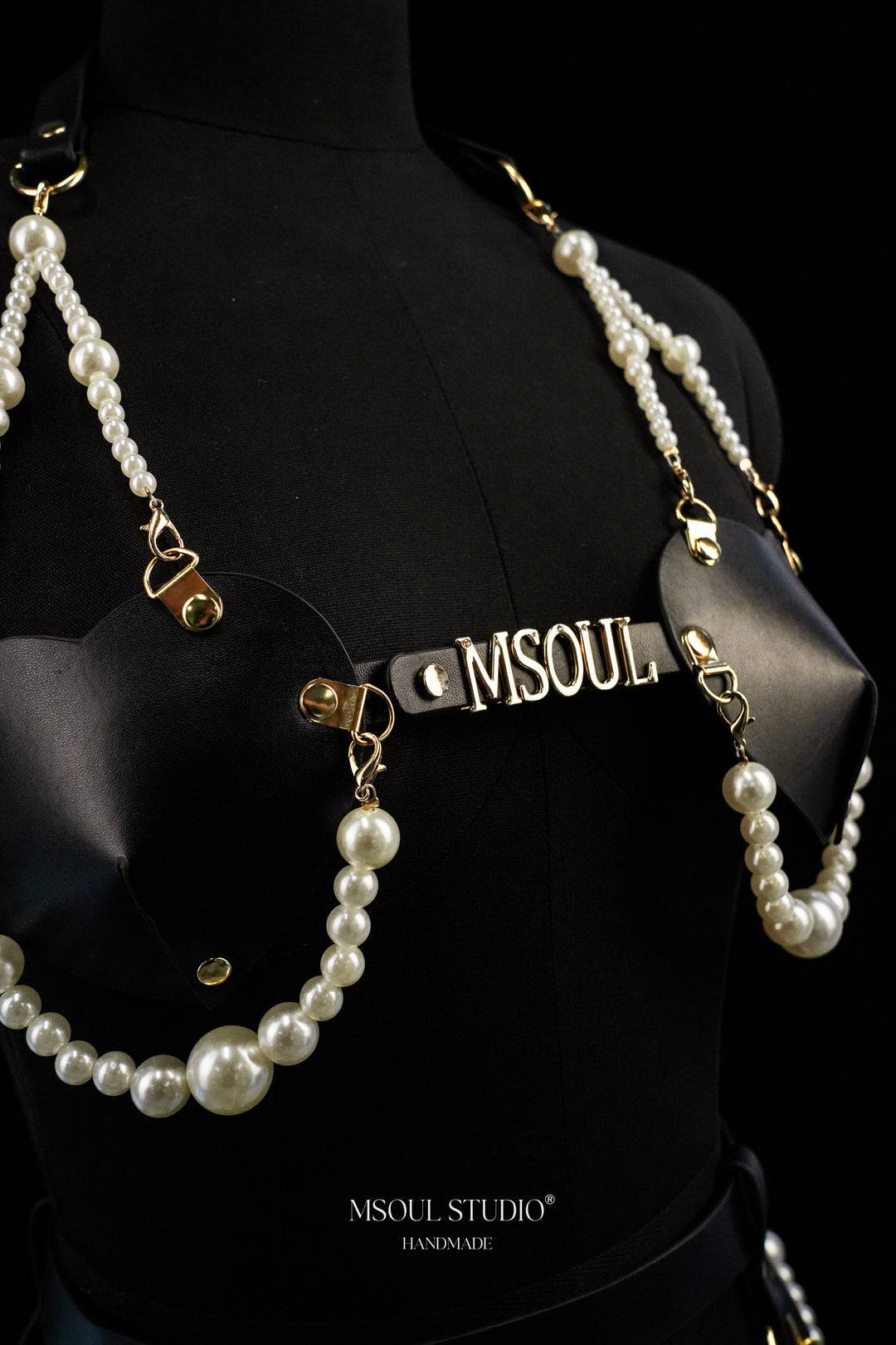 Pearl Empress Harness Top