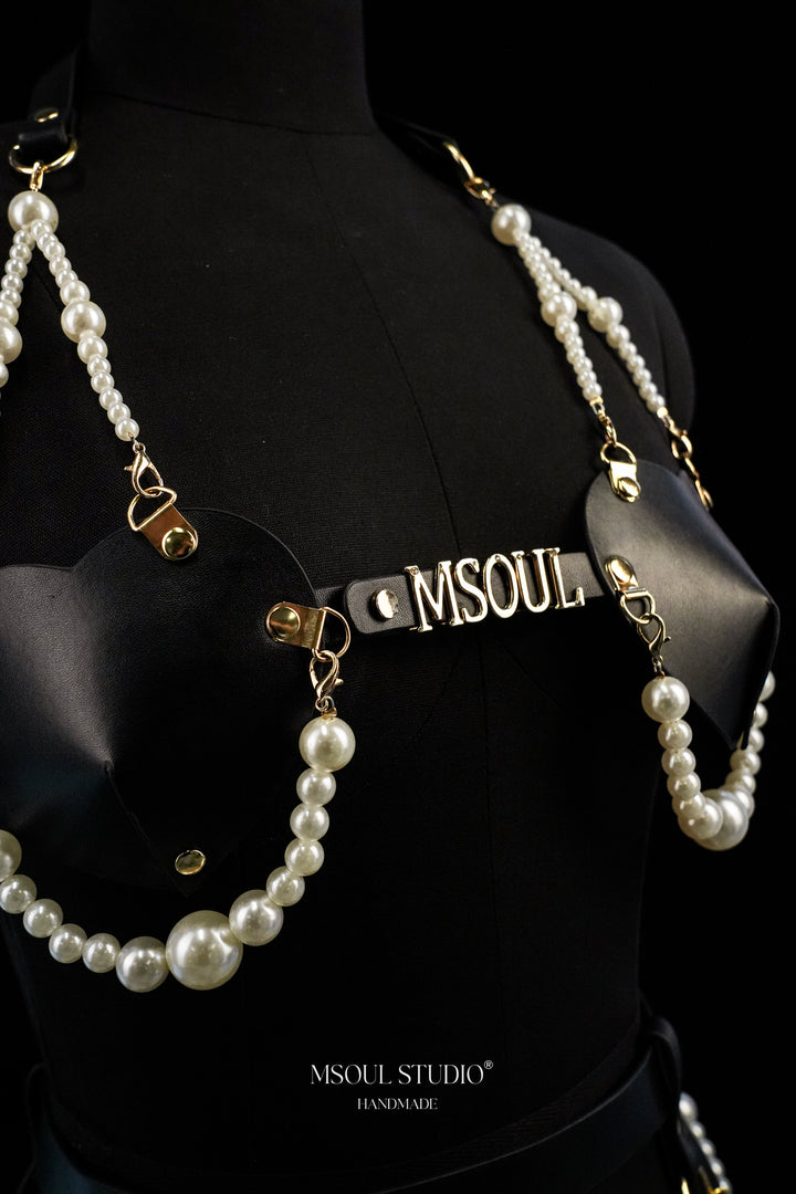 Pearl Empress Harness Top