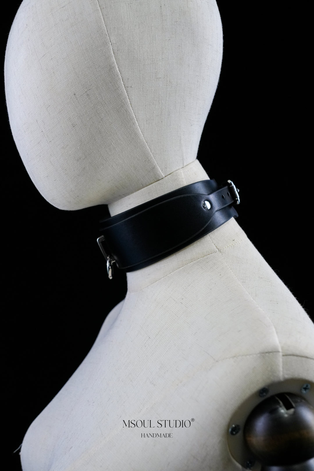 Double Layer Black Choker