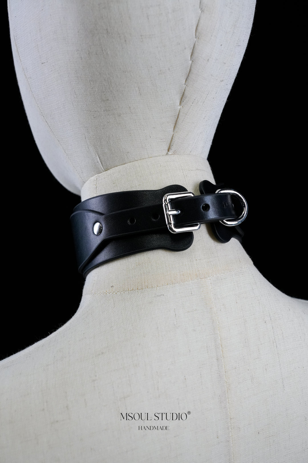 Double Layer Black Choker