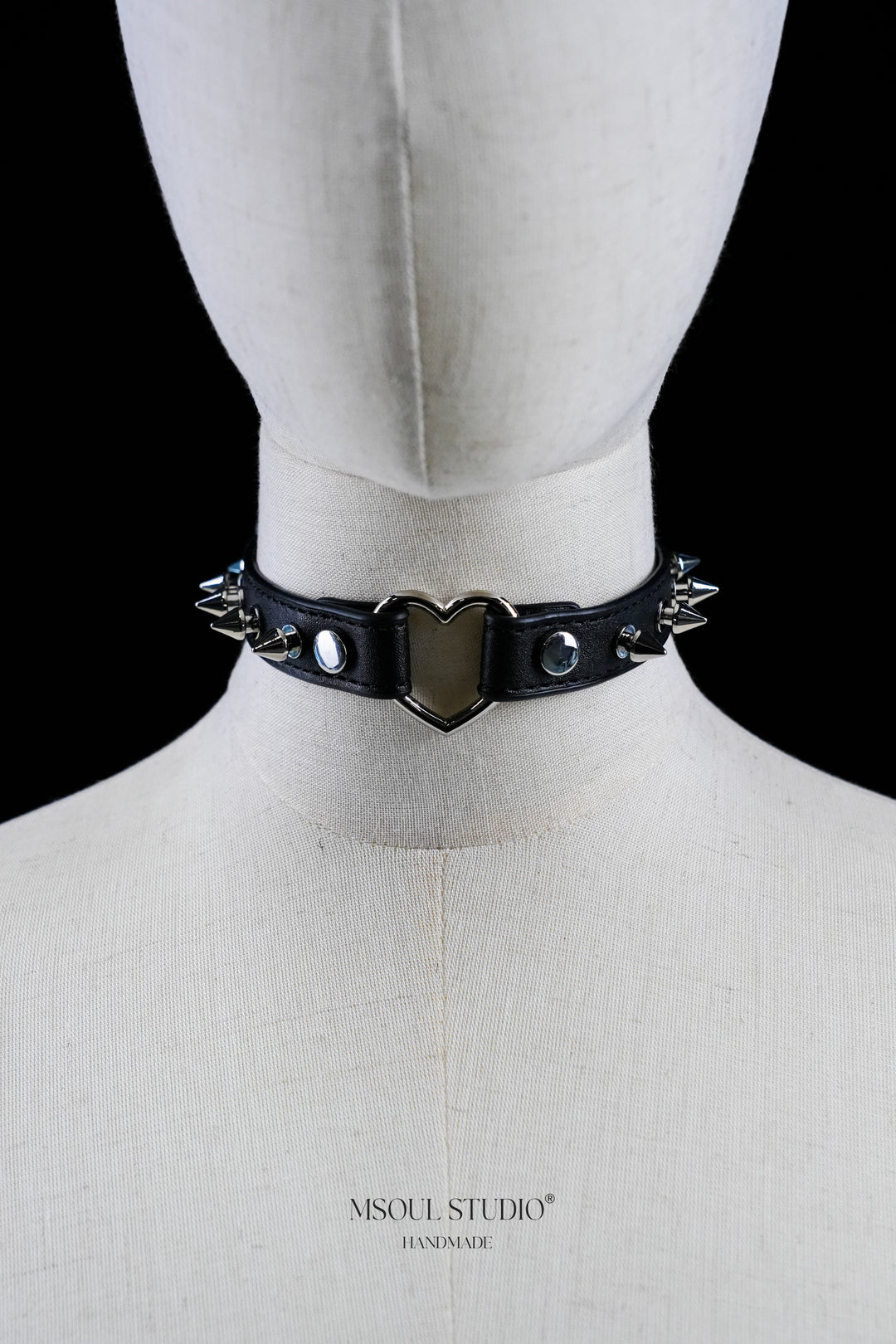 Punk Fashion Spike Choker