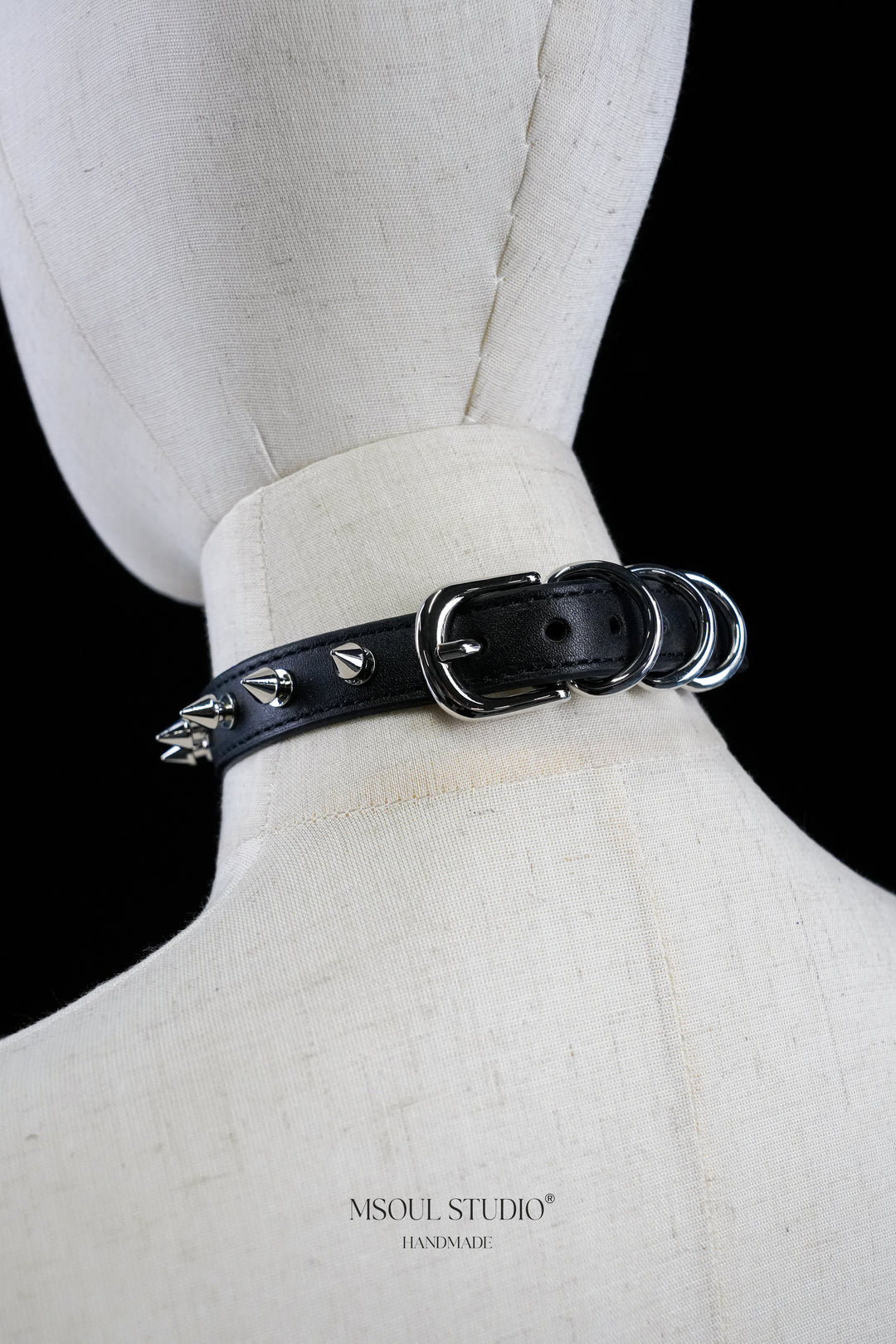 Punk Fashion Spike Choker