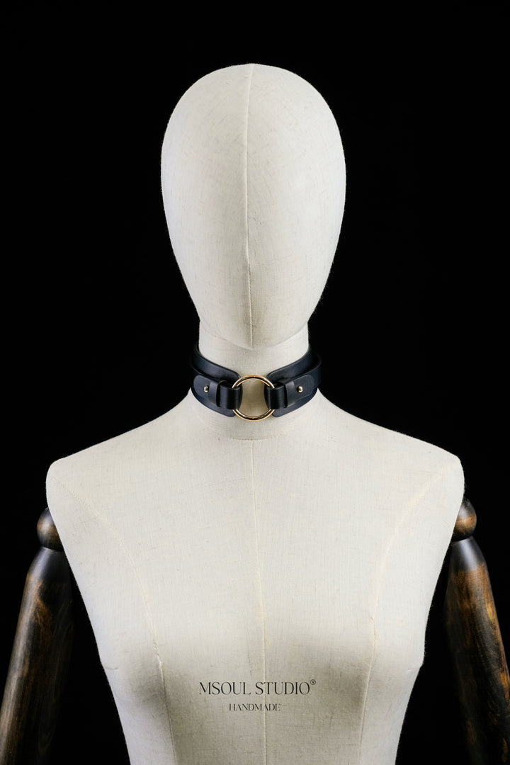 Double Stripe Choker with O-ring