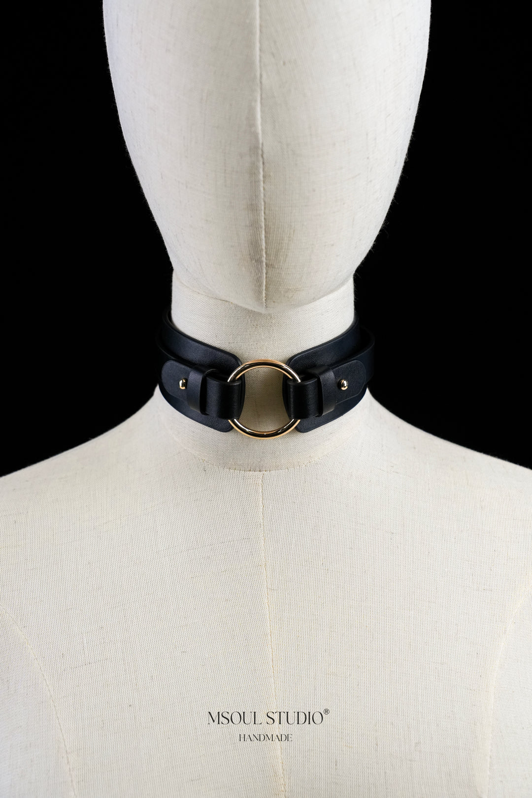 Double Stripe Choker with O-ring