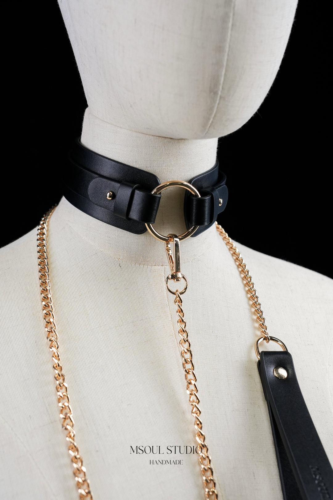 Double Stripe Choker with O-ring