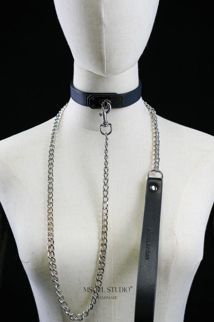 Heart Lock Choker SET