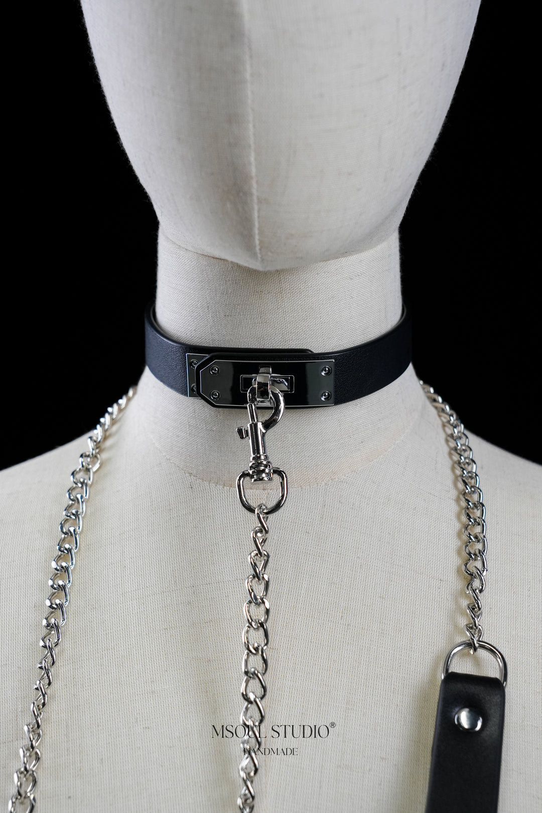 Heart Lock Choker SET