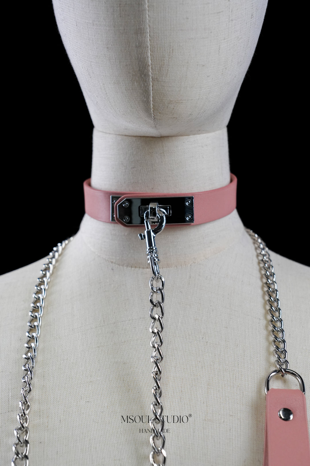Heart Lock Choker SET