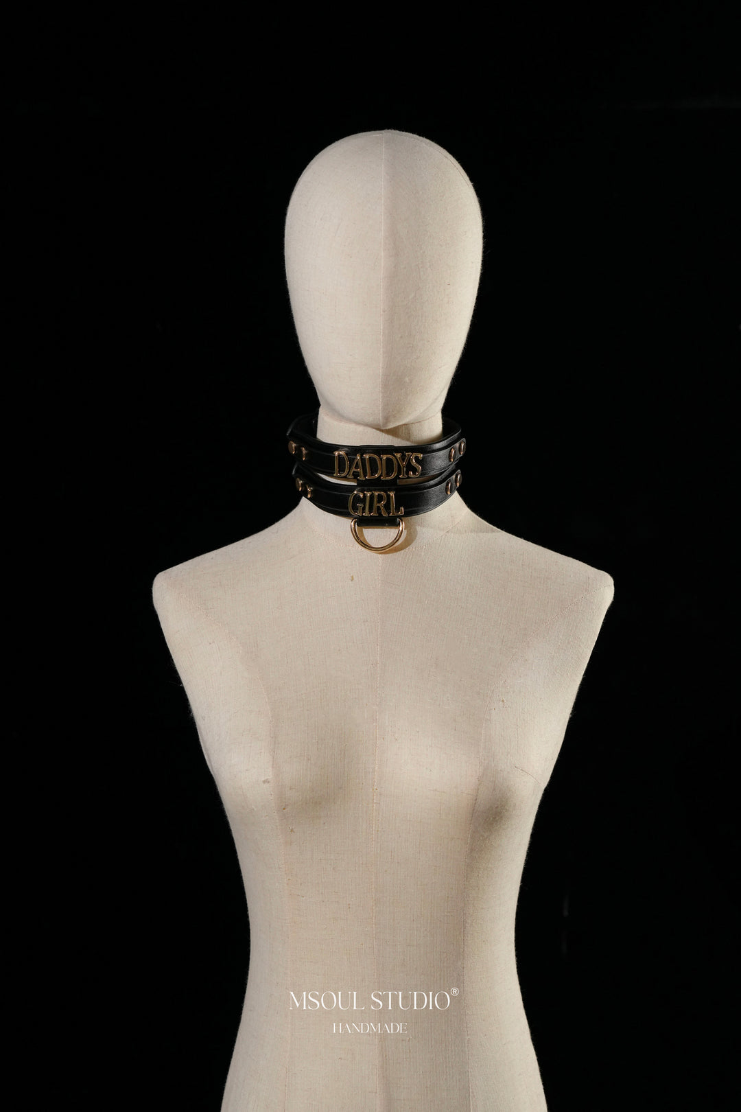 Double Leather Choker