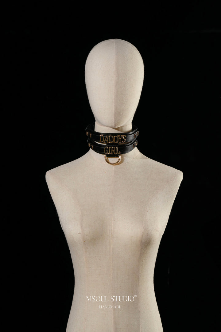 Double Leather Choker
