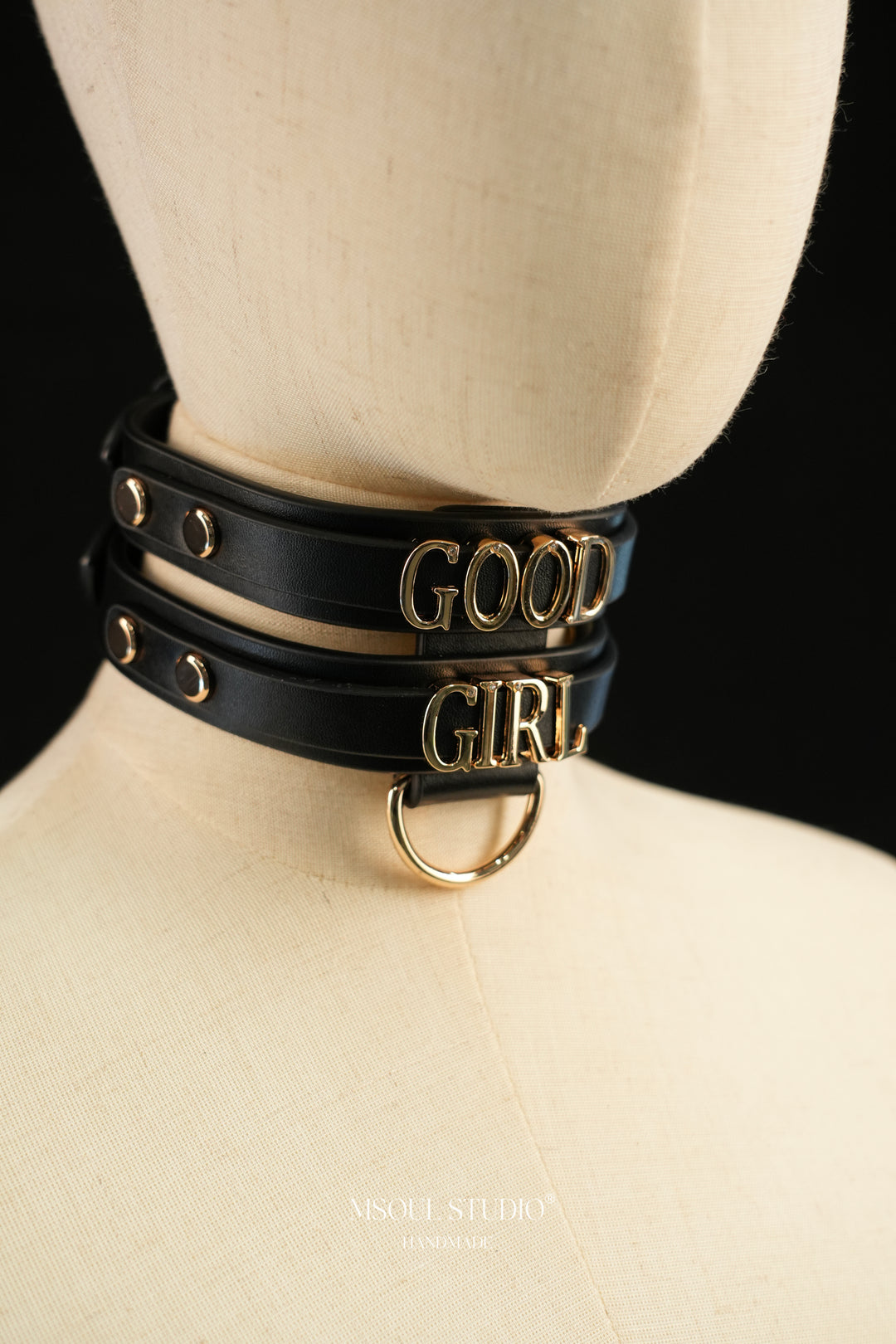 Double Leather Choker