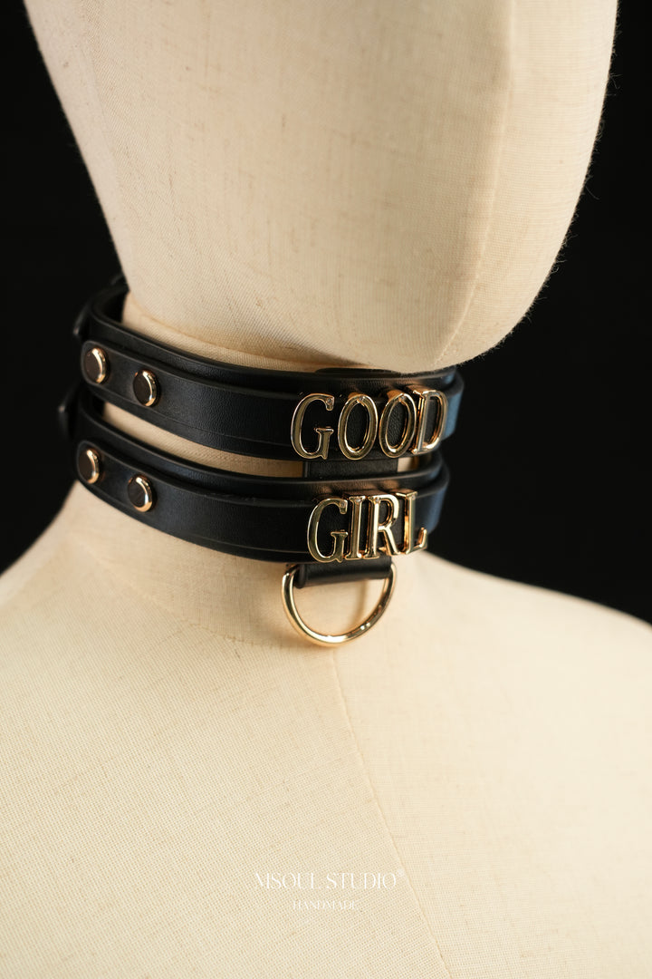 Double Leather Choker