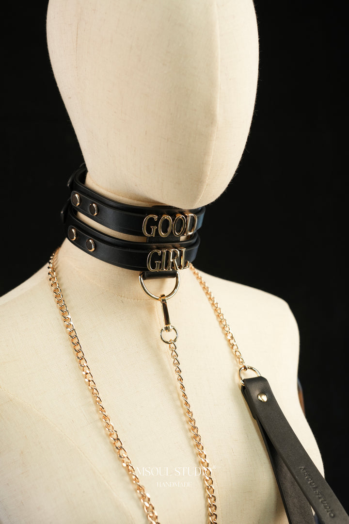 Double Leather Choker
