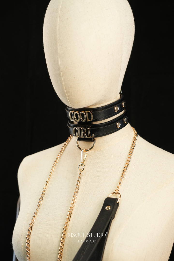 Double Leather Choker