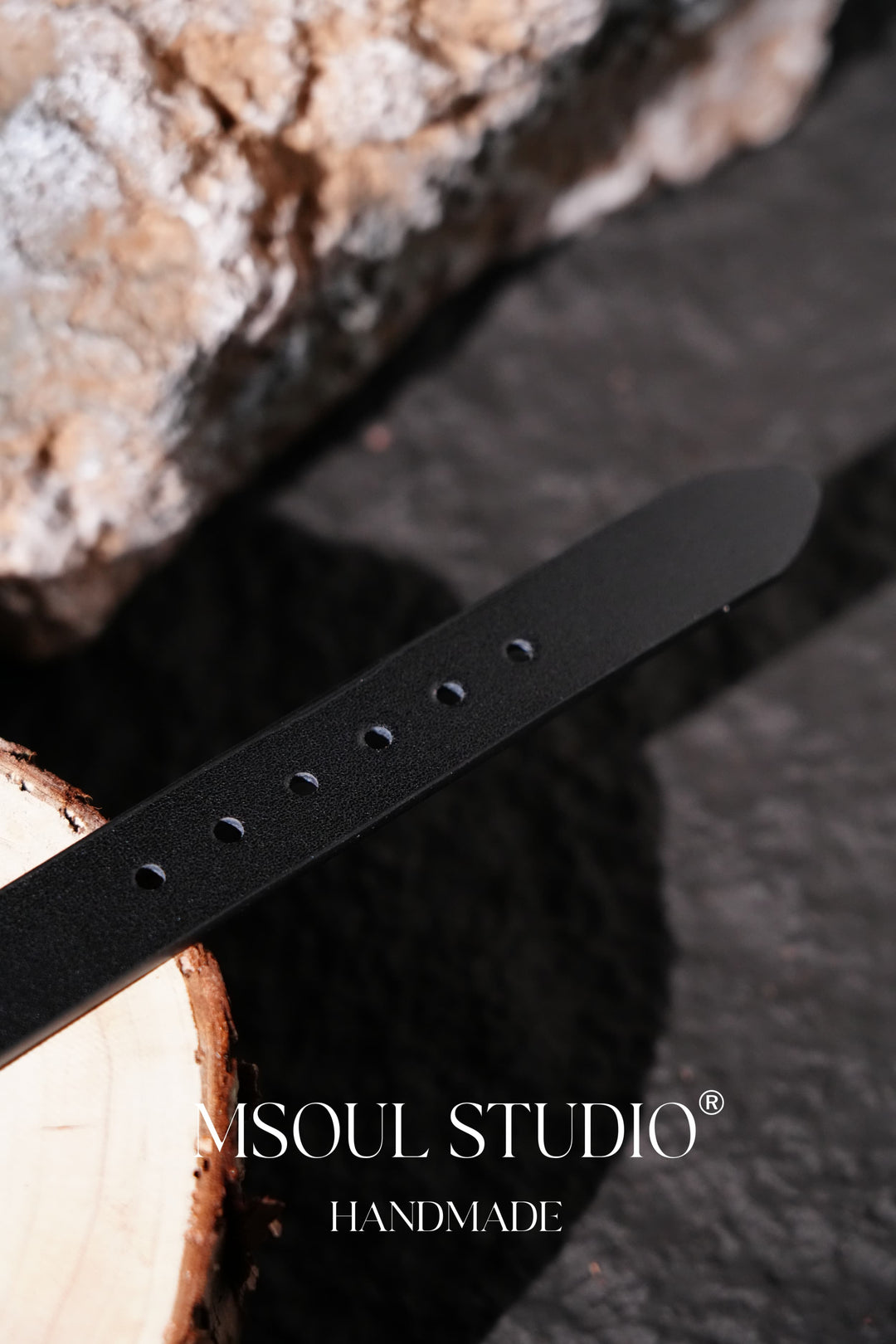 Black Choker with Gold O-Ring