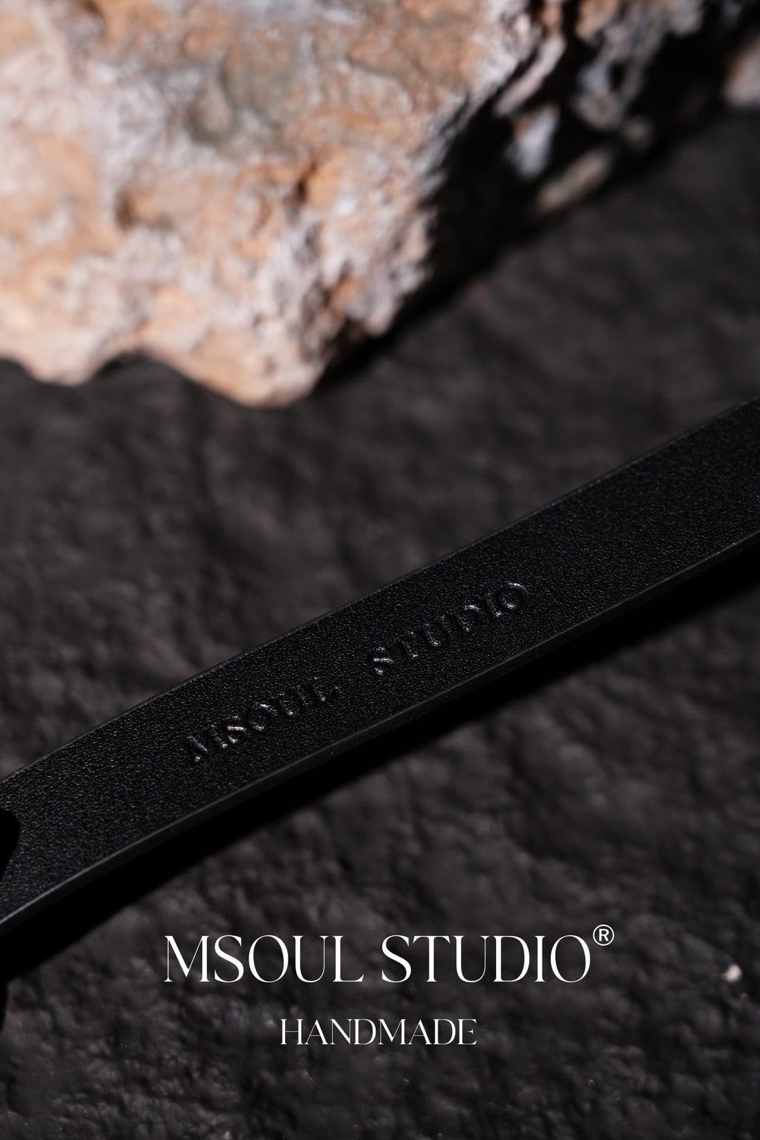 Black Choker with Gold O-Ring