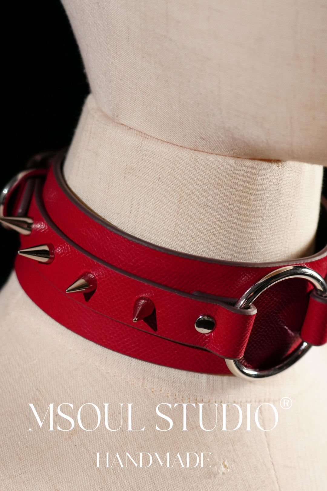O Ring Spikes Choker