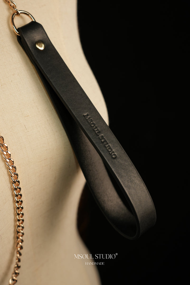Double Leather Choker