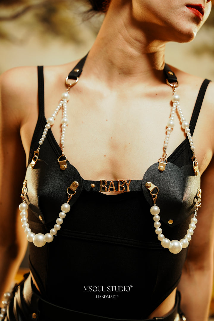 Pearl Empress Harness Top