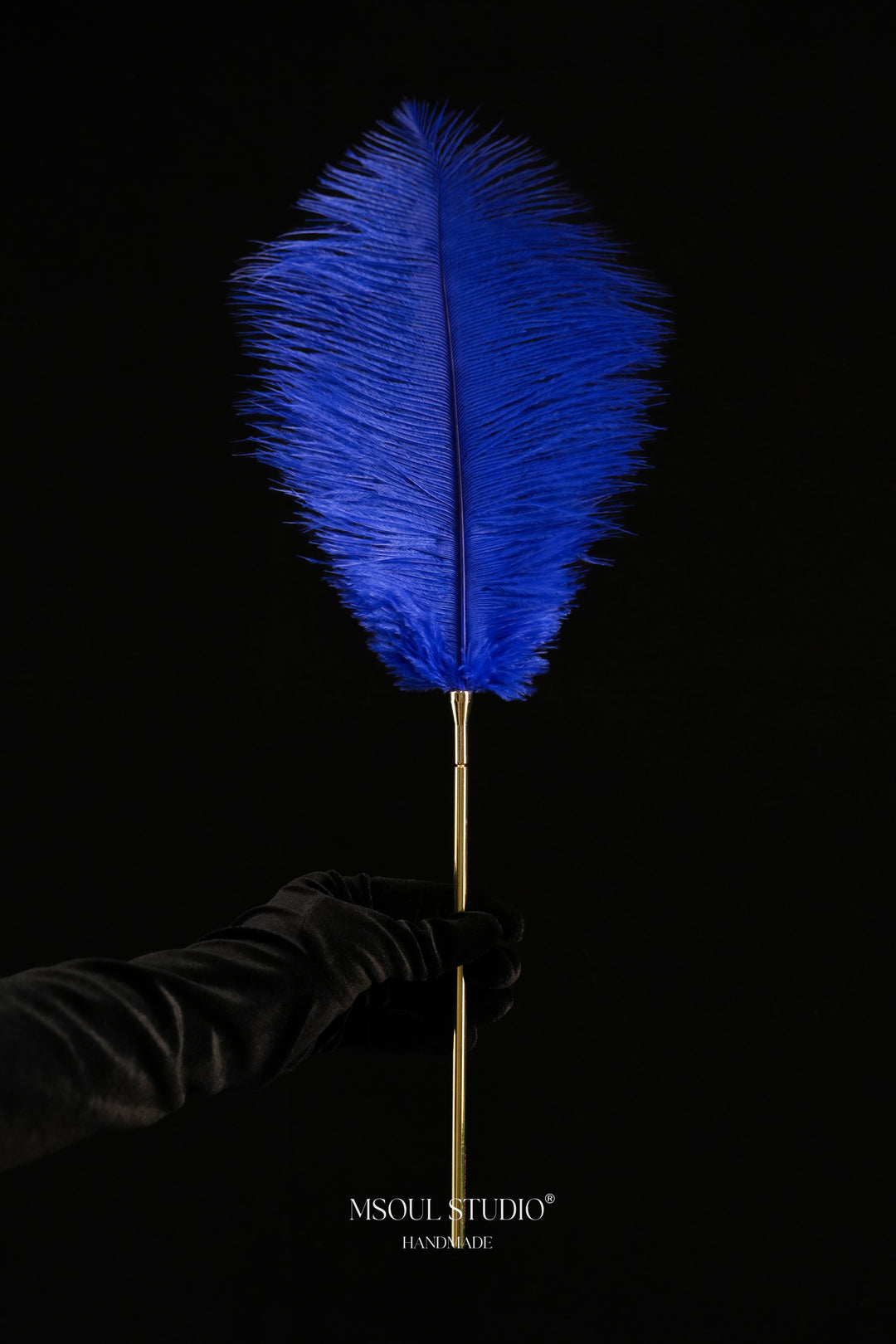 The Caress Feather Tickler — Real Ostrich Feather