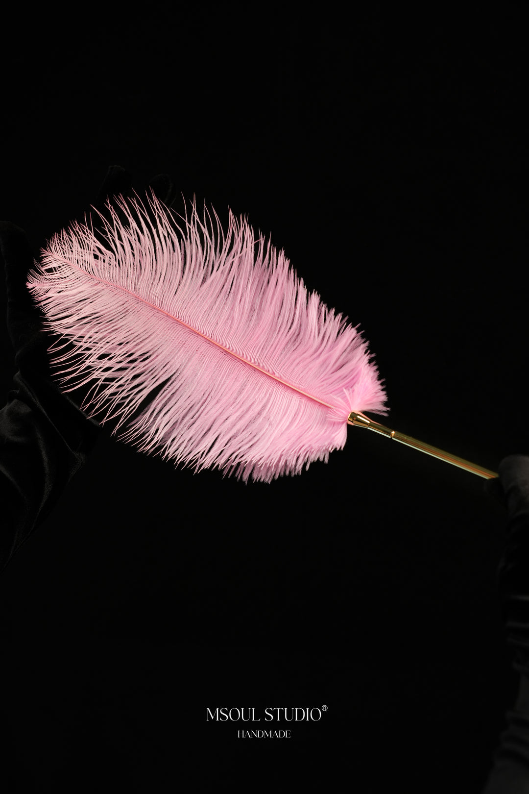 The Caress Feather Tickler — Real Ostrich Feather