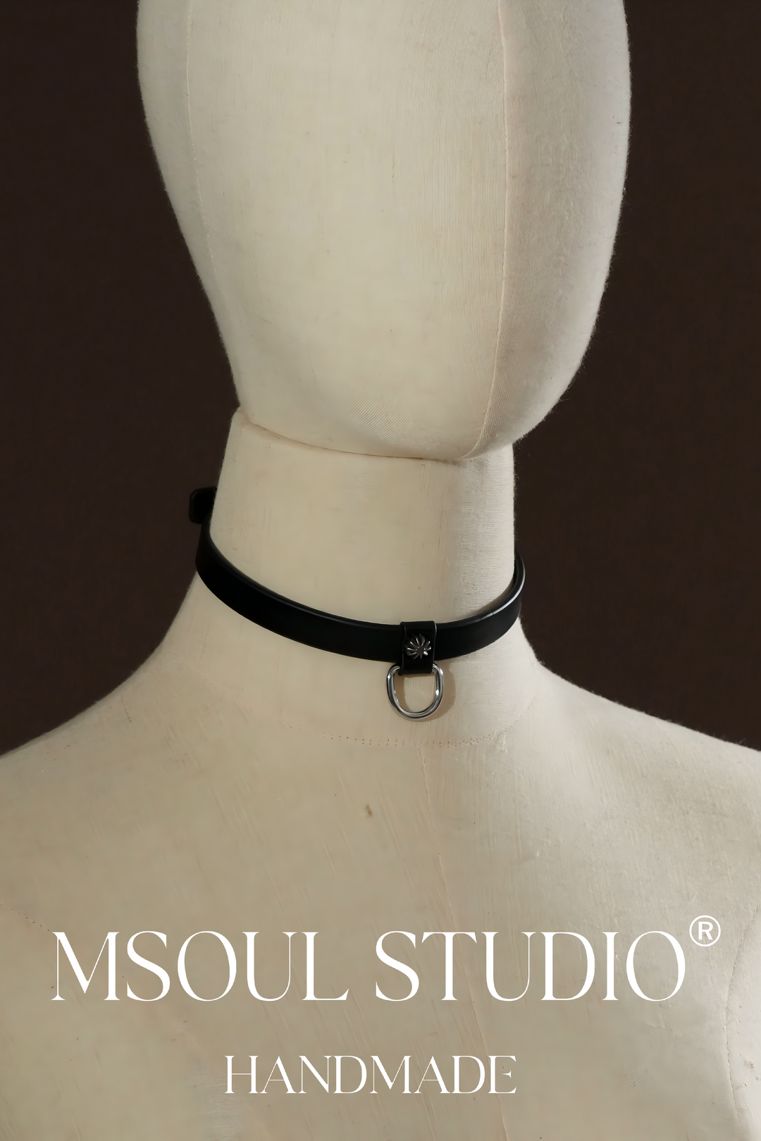 Simple Dainty with D ring Choker