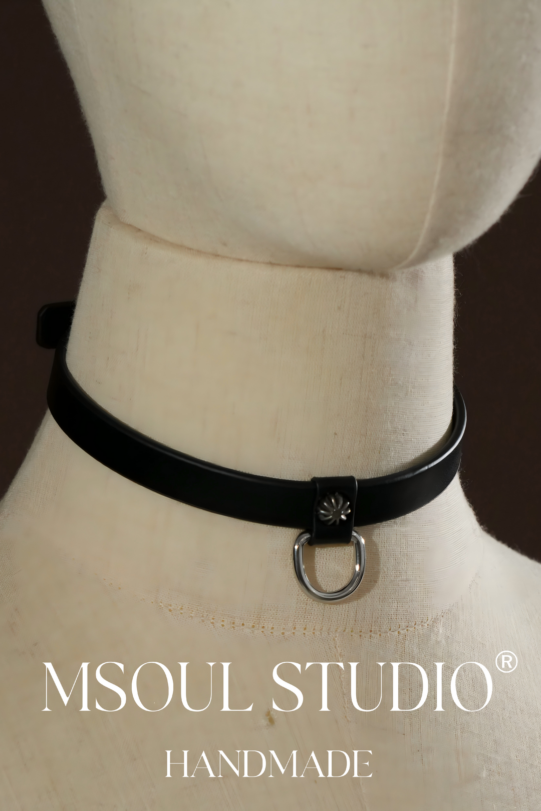 Simple Dainty with D ring Choker