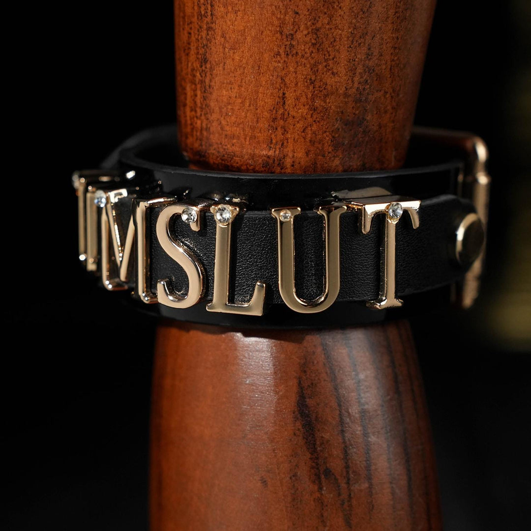 The Gold Letter Cuff