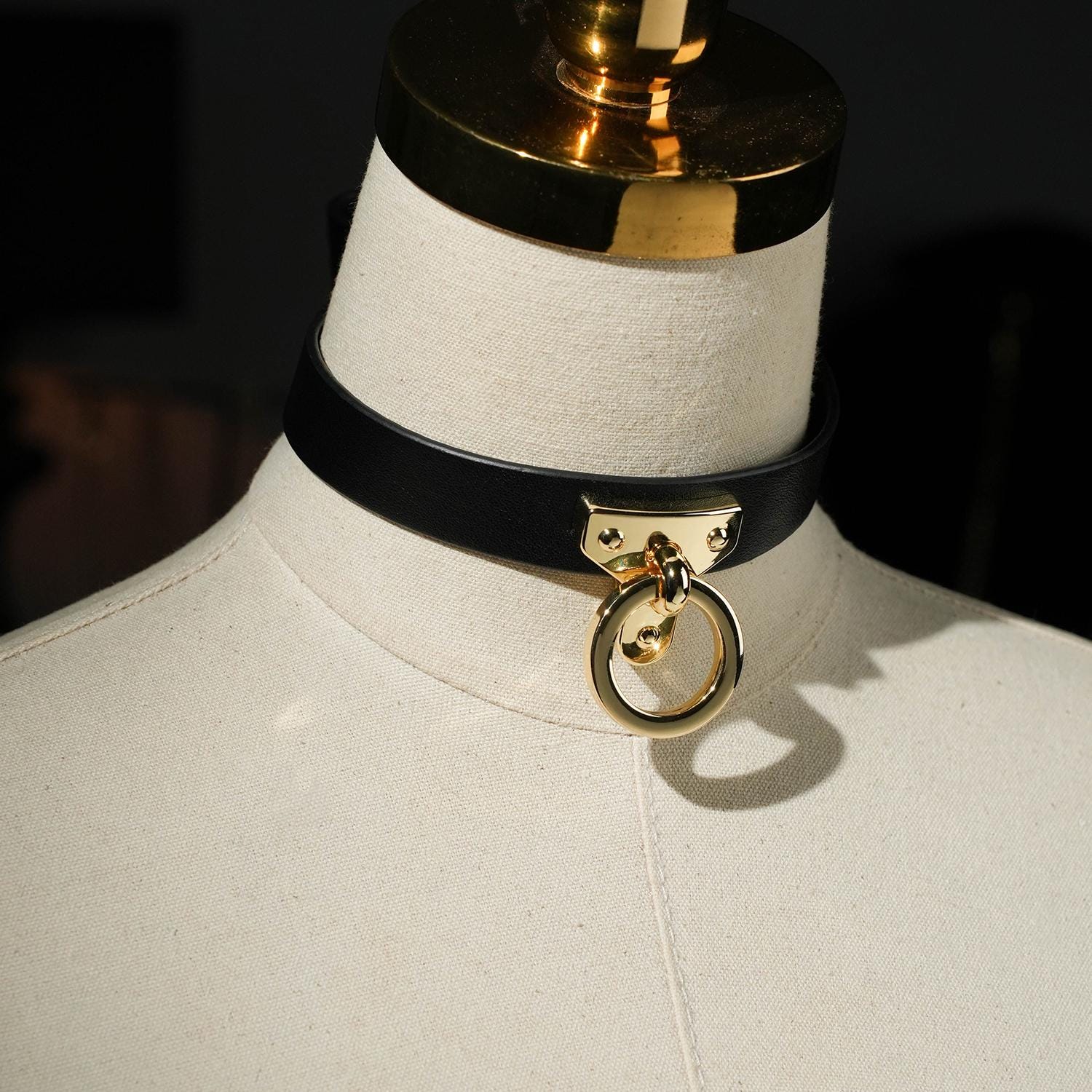 ★韓国★nari objet★Nareaf bold choker★2color OBJET] Nareaf bold choker - nari.objet