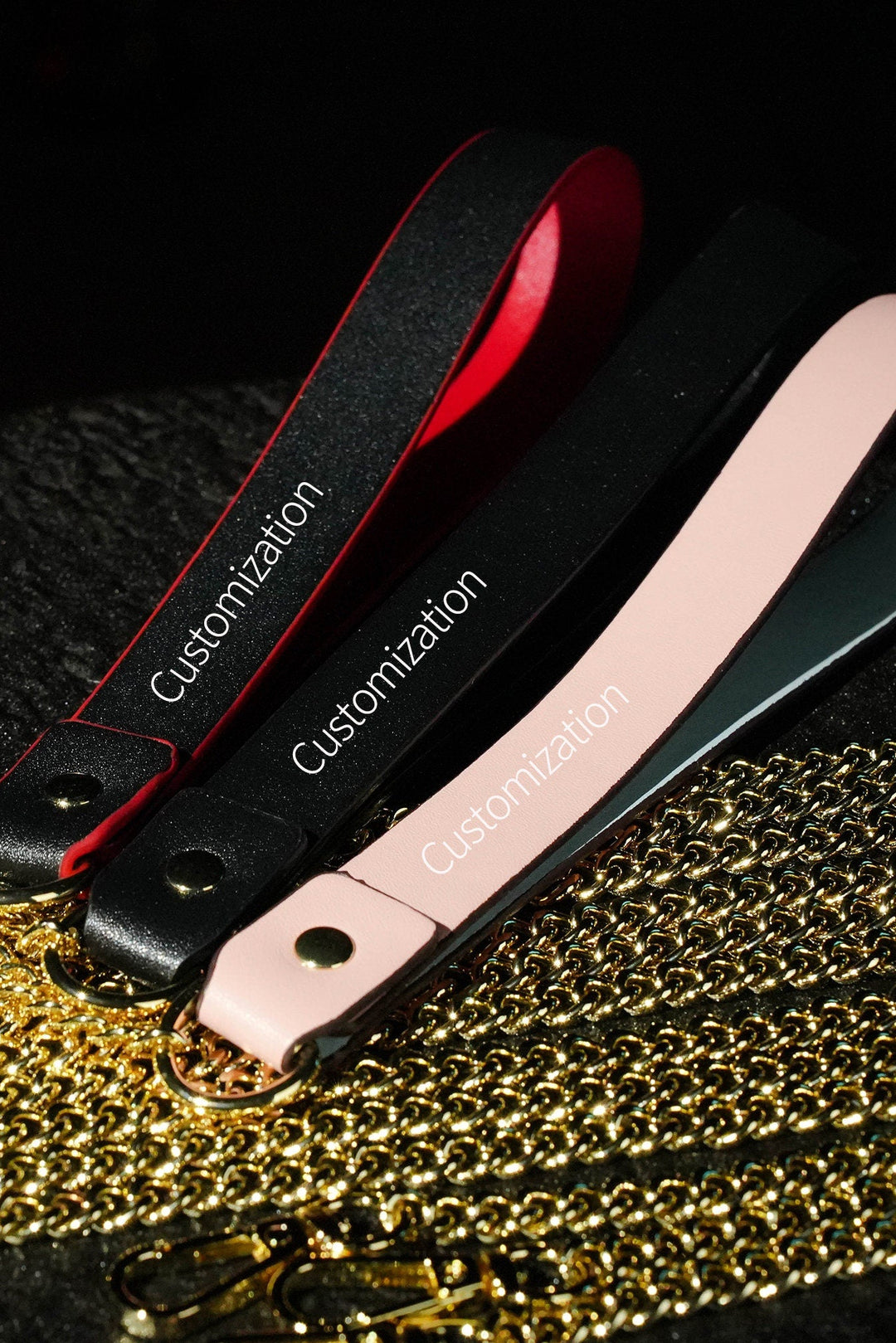 Handmade Custom/personalized Fashion Chain Leash More Color Available