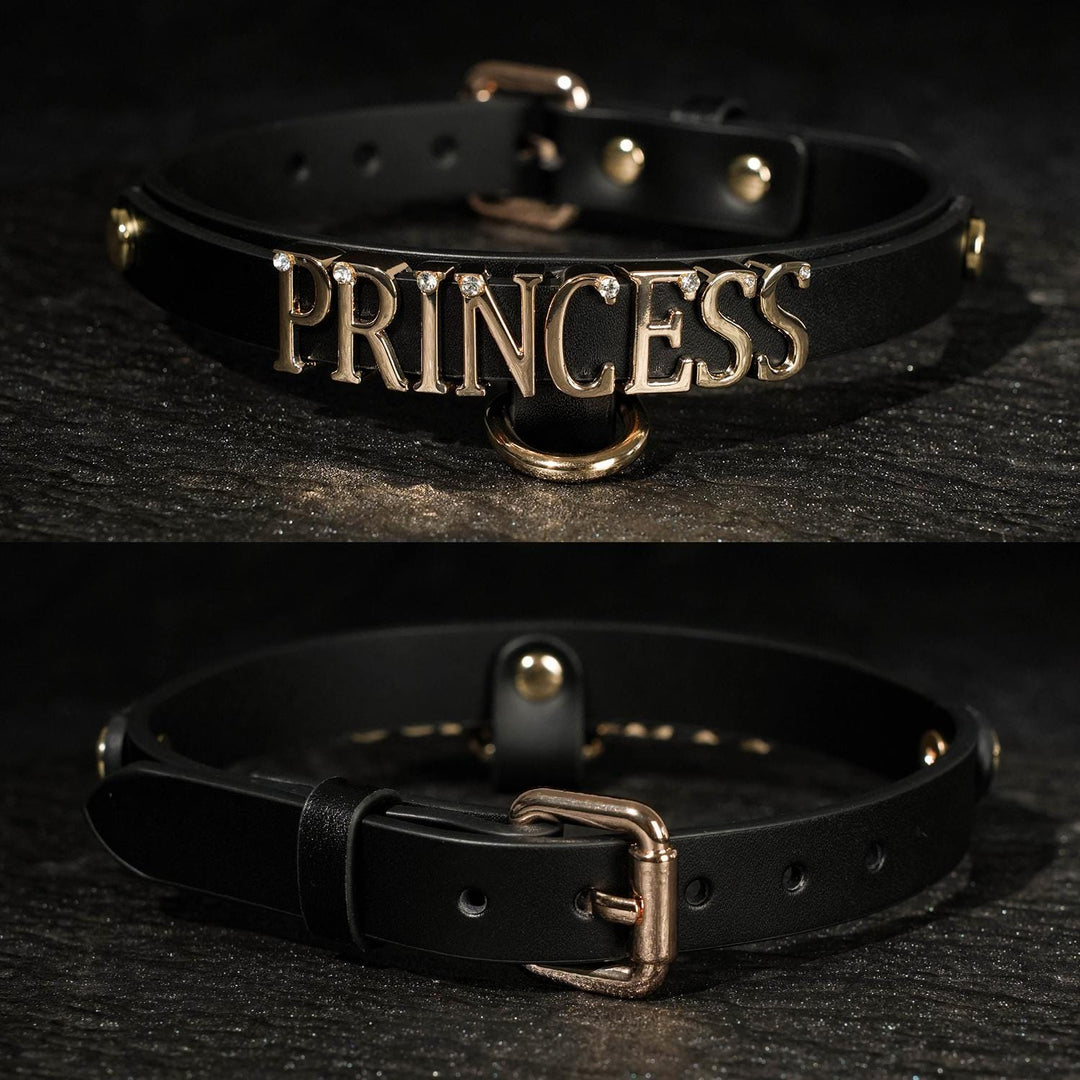 Daddys Girl Custom Name Choker Collar,Can Chosse Your Word,Slut, Daddys or Kitten Letters Choker Cumslut Collar